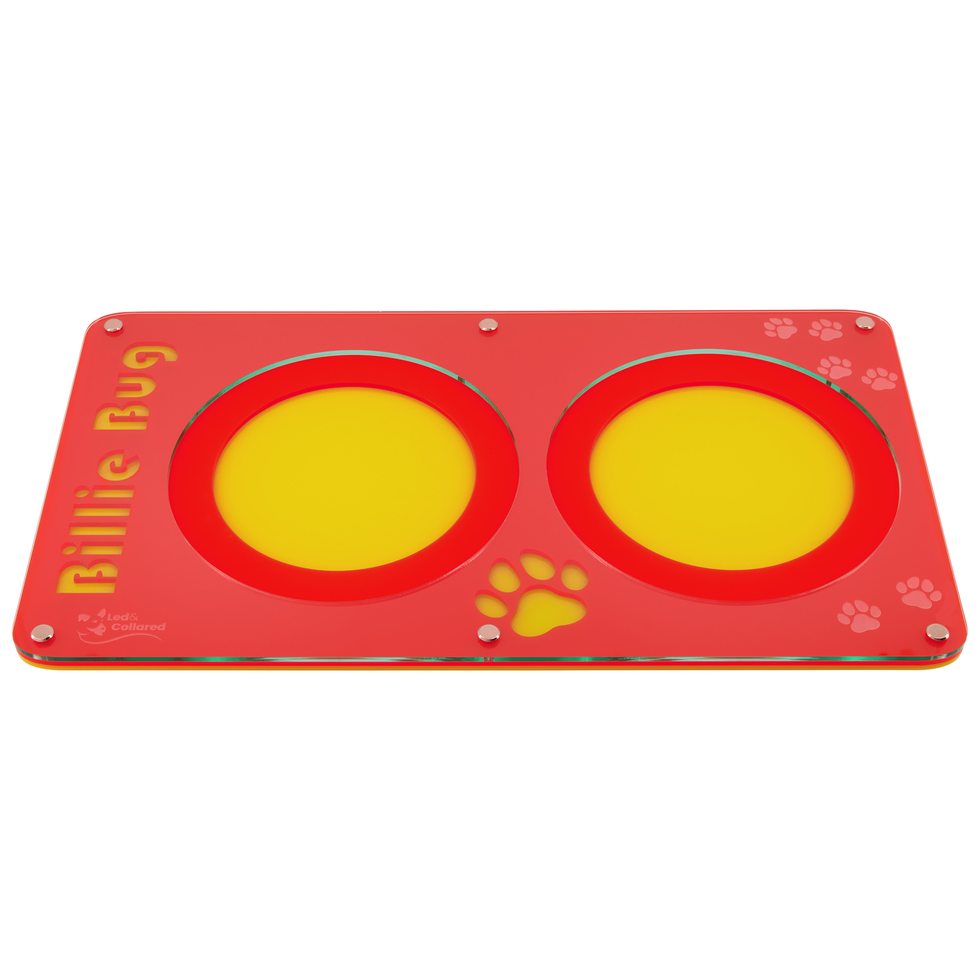 Personalised Cat Feeding Mats Led & Collared NZ